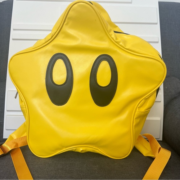 Super Mario Kawaii Star Backpack - Picture 2 of 4